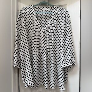 Drive them Dotty Blouse